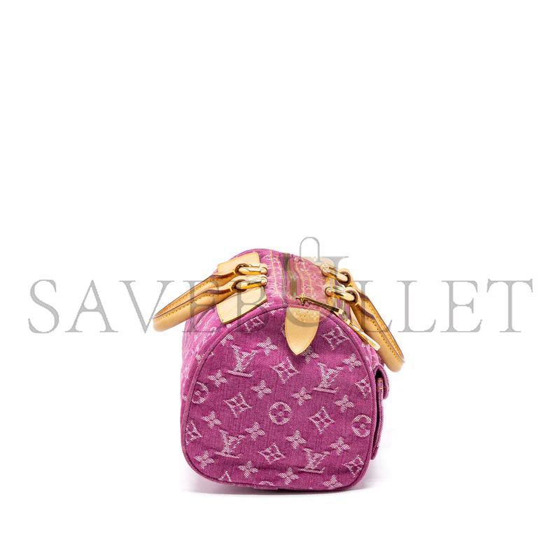 LOUIS VUITTON DENIM SPEEDY NEO MONOGRAM FUCHSIA (31*16.5*16cm)